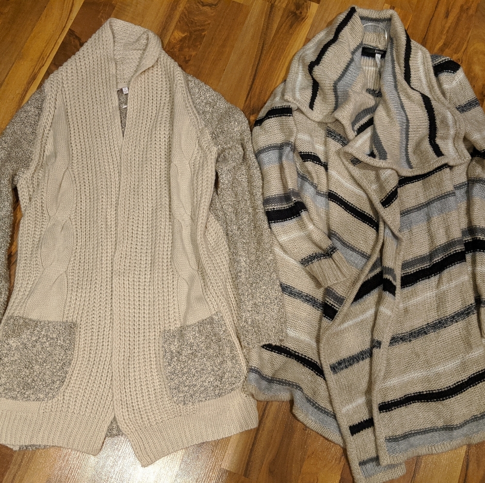 Lot of long sweaters